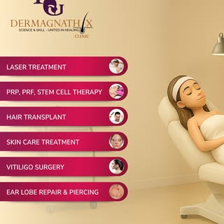 Glow, Revive & Shine with Dermagnathix Clinic

💆‍♀️ Our Services:
* All Medical Conditions Related 
