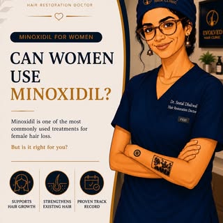 🌱 Can women use Minoxidil?

Absolutely—but it’s important to understand when it’s helpful, how it w