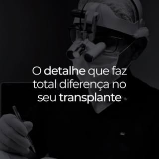 Hoje eu quero mostrar a evolução dos materiais utilizados no transplante capilar e como isso pode im