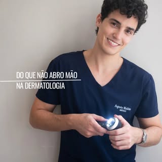 Aquilo que eu faço questão no dia a dia como dermatologista é seguir meus princípios e valores. Eu a