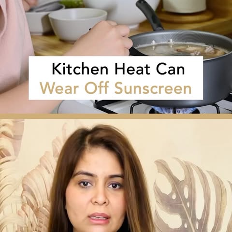 Should you wear sunscreen in the kitchen? Let’s find out.

#sunscreen #spf #melasma #skincare #kitch