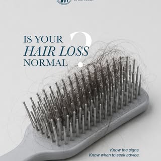 How much hair loss is considered normal?

On average, losing 50–100 hairs per day is considered a no