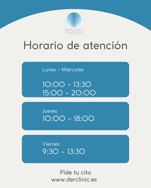 Volvemos a nuestro horario habitual.

Con la llegada de septiembre, en Derclinic retomamos nuestro h
