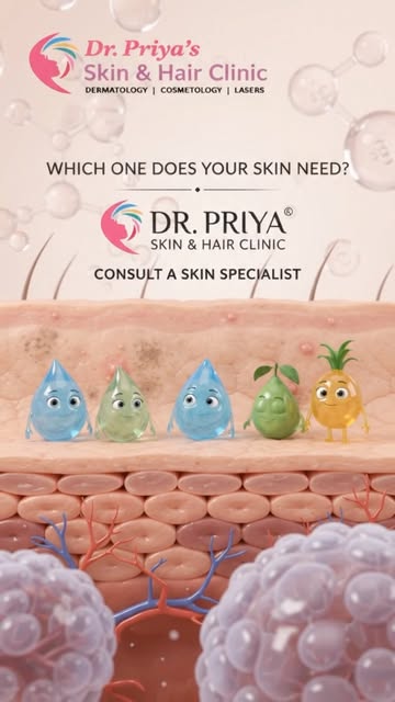 The Right Acid for Your Skin ✨

Salicylic, Glycolic, Lactic & more — every acid has a different role