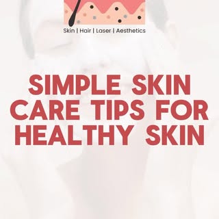Here are simple, dermatologist-approved tips you can follow daily for clear, glowing skin 💆‍♀️✨

💖