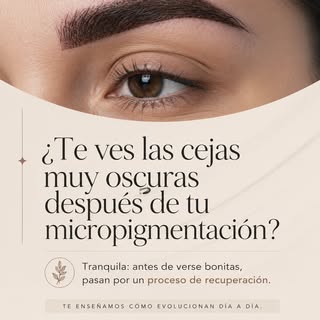 ¿Te has hecho una micropigmentación de cejas y ahora las ves demasiado oscuras? 😳
Respira. No signi