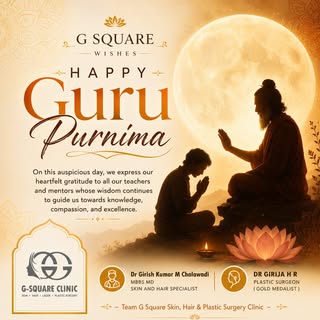 🌕 G Square Wishes You a Happy Guru Purnima! 🙏

On this sacred occasion of Guru Purnima, we bow wit
