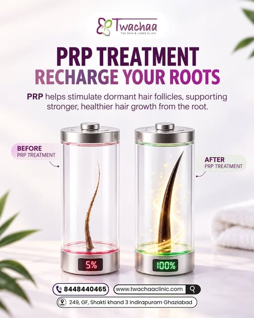 Recharge your roots with PRP! ✨

PRP therapy uses concentrated components from your own blood to sup