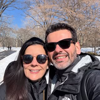 Essa é a mulher da minha vida, meses atrás estávamos nos divertindo em Nova York e Orlando, foi uma 