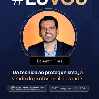 Espero você nessa noite especial de muito aprendizado sobre empreendedorismo médico e, claro, muito 