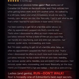 “RUN. DON’T WALK.”

When a client ends a review like that…
you don’t argue with it.

Stephanie came 
