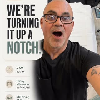 Due to personal reasons…

I’ve decided tired is not an excuse.

6 AM at site.
Friday afternoon at Re