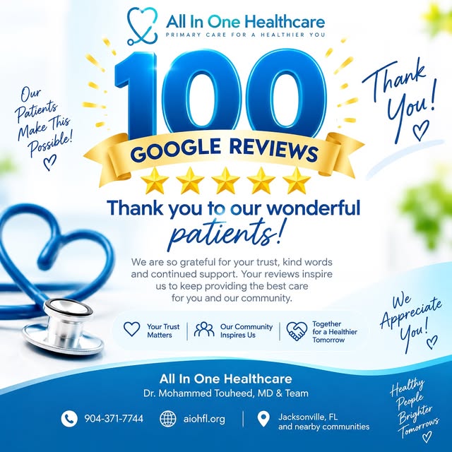 🎉 100 Google Reviews! 🎉
We’re beyond grateful. Reaching 100 reviews means 100 patients trusted us 