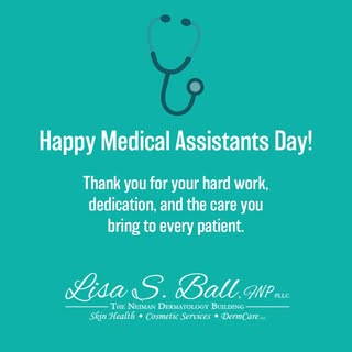 🎉 Happy Medical Assistants Day!

Today, we celebrate the amazing team that keeps our practice runni