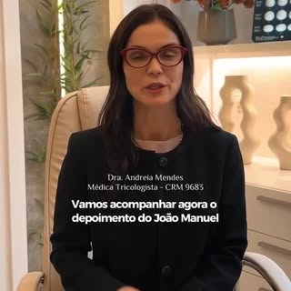 O João Manuel passou por 2 transplantes capilares e ainda assim o cabelo continuava caindo. Checamos