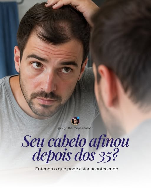 Percebeu que seu cabelo está mais fino depois dos 35?

Com o passar dos anos, mudanças hormonais e, 