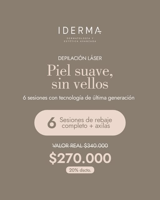 Dile adiós al vello☝🏼

Con la depilación láser olvidas la irritación de la cera, elimina los vellos