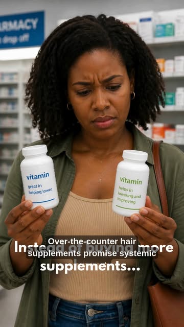 How many different hair vitamins are currently sitting in your cabinet? Be honest! 👀

Hair suppleme