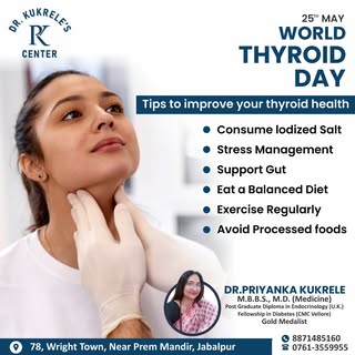 WORLD THYROID DAY
:
:
 #worldthyroidday #worldthyroidday #worldthyroidday2024 #thyroidday #thyroidda