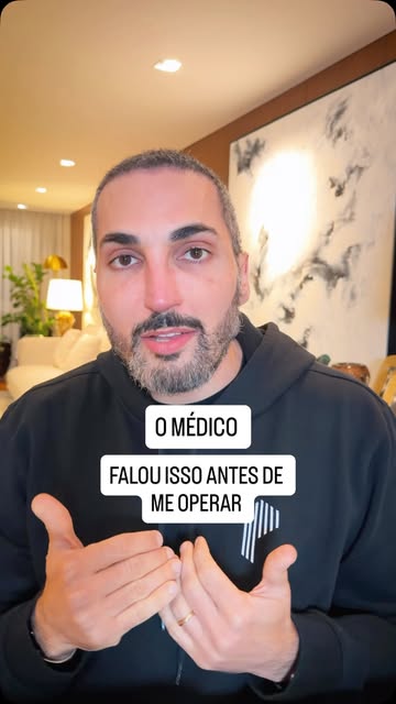 O médico me disse isso no dia da cirurgia. 
E 31 dias depois estamos assim. @drjoaopedrocpereira 

S