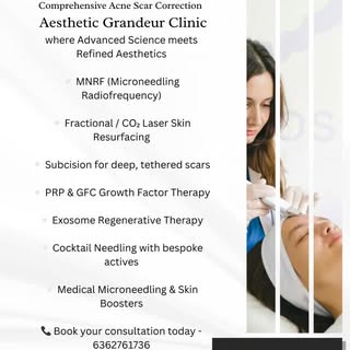 We curate personalised acne scar correction protocols using the world’s most advanced regenerative a