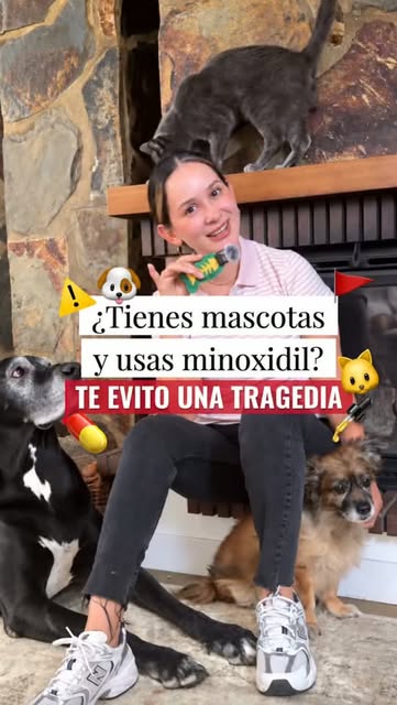 🐶🐱 Si usas minoxidil y tienes mascotas, esto te interesa.

El minoxidil puede ser muy tóxico para 