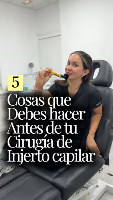 Un buen injerto capilar empieza mucho antes de entrar a quirófano. 👩🏻‍⚕️

Preparar correctamente e