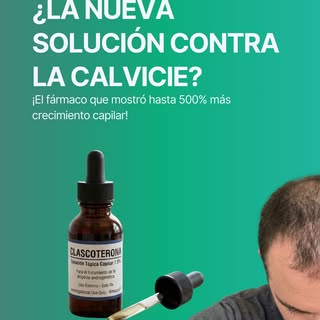 💡 Clascoterona, el nuevo fármaco que está revolucionando la investigación contra la alopecia androg