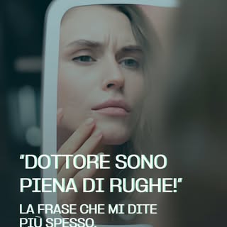 Non tutte le rughe raccontano la stessa storia...ecco perché non esiste un trattamento universale!

