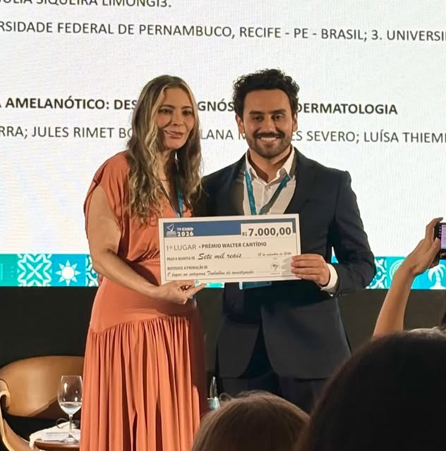 Estou muito feliz, grato e, acima de tudo, profundamente honrado por ter conquistado o 1º lugar na c