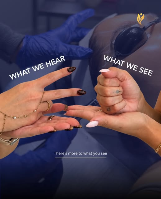 What you see is a concern. What we see is what could be causing it.

“Dull skin” “Acne marks” “Hair 