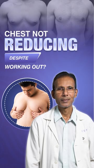 You work out regularly. You try to lose weight. You focus on chest exercises.

But the puffy appeara
