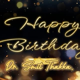 Happy Birthday to the visionary behind care, confidence, and countless smiles — Dr. Smit Thakkar! 

