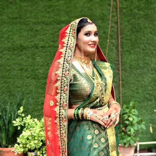 Maharashtrian bride model
Bridal dreams, brought to life. ✨
Natural finish. Customized perfection.
�