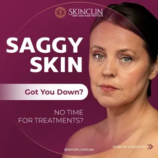Tired of dealing with saggy skin but don’t have the time for long, invasive treatments? ✨
We’ve got 