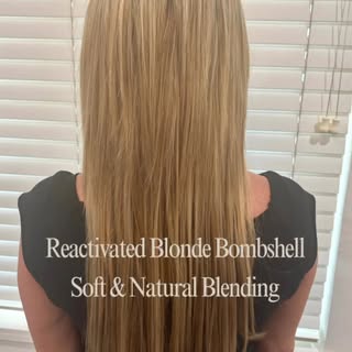 Check out this upgraded look! She was living with an uncomfortable installation complete with spotty