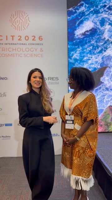 @dinamoreira.tricologista , tricologista de Angola, encantou a todos com seu carisma e muito conteúd