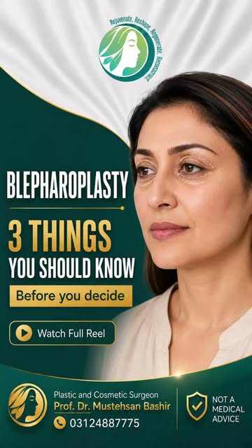If you are considering blepharoplasty, three things matter more than most patients initially realize