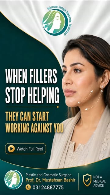 There comes a point when dermal fillers stop improving the face.
In the right patient, fillers can r