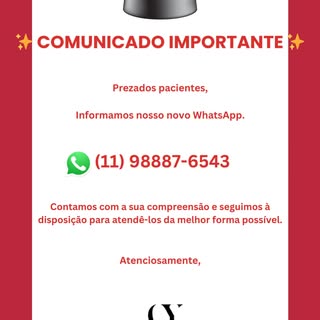 Nosso novo ,whatsapp (11)98887-6543. ❤️🙏🏻

#clinicacharlesyamaguchi #drcharlesyamaguchi #cirurgiap