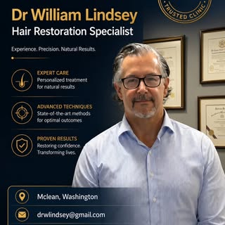 🌟 Dr. William Lindsey: A Trusted Voice in Hair Restoration 🌟
We’re proud to share that Dr. William