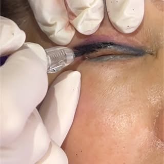 Permanent Eyeliner! 🔥 #permanentmakeup  #pmu #permanenteyeliner