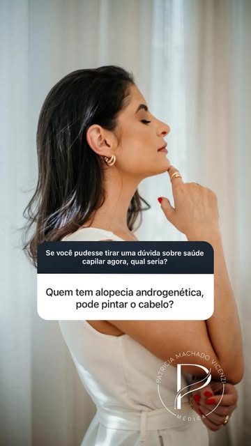Ter alopecia androgenética significa que você precisa parar de pintar o cabelo? Não. 

A coloração n