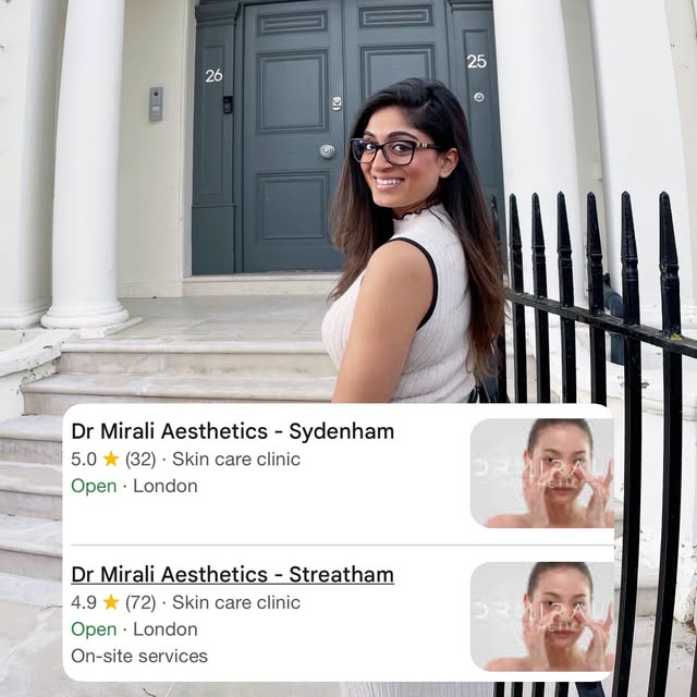 🌟 100+ GOOGLE REVIEWS 🌟 
A Milestone Moment for Dr Mirali Aesthetics 👏🤍

Sometimes the milestone