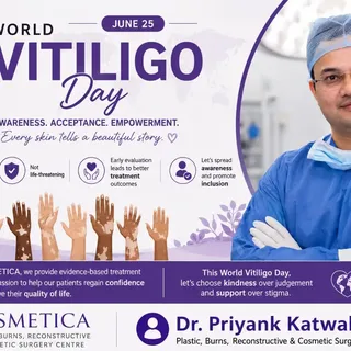 🌍 World Vitiligo Day | June 25

Vitiligo is a medical condition that causes loss of skin pigment. I