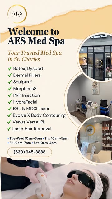 Welcome to AES Med Spa, where advanced aesthetic care meets a calm, modern space in the heart of St.