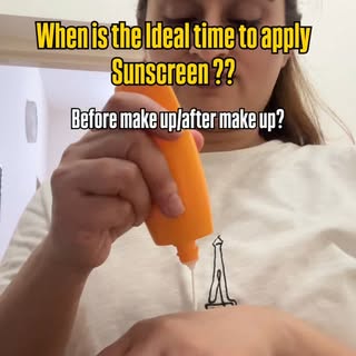 👩‍⚕️always apply sunscreen