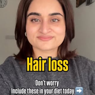 Hair loss & nutritional deficiency is more common than you think. Include these today onward.