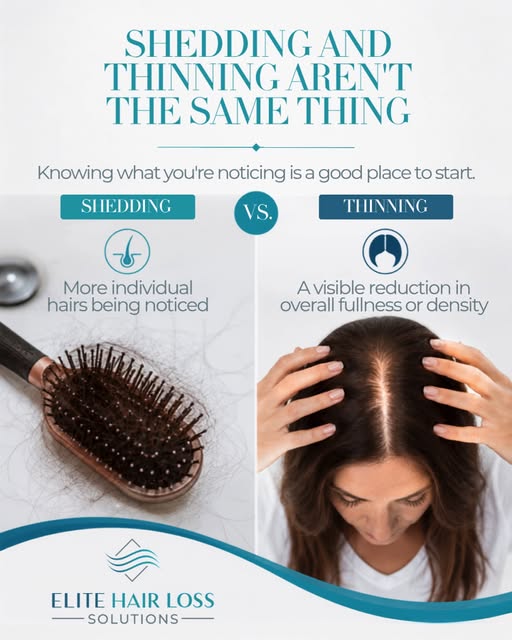 Seeing more hair than usual in your brush or shower can be concerning, but increased shedding and th