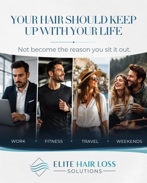 Hair should be able to move through real life with you.

Workdays. Workouts. Vacations. Windy aftern